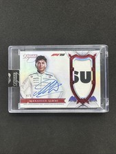 2025 Topps Dynasty Formula 1 Ruby Alexander Albon#DAP-AALI Patch- Oncard Auto /5
