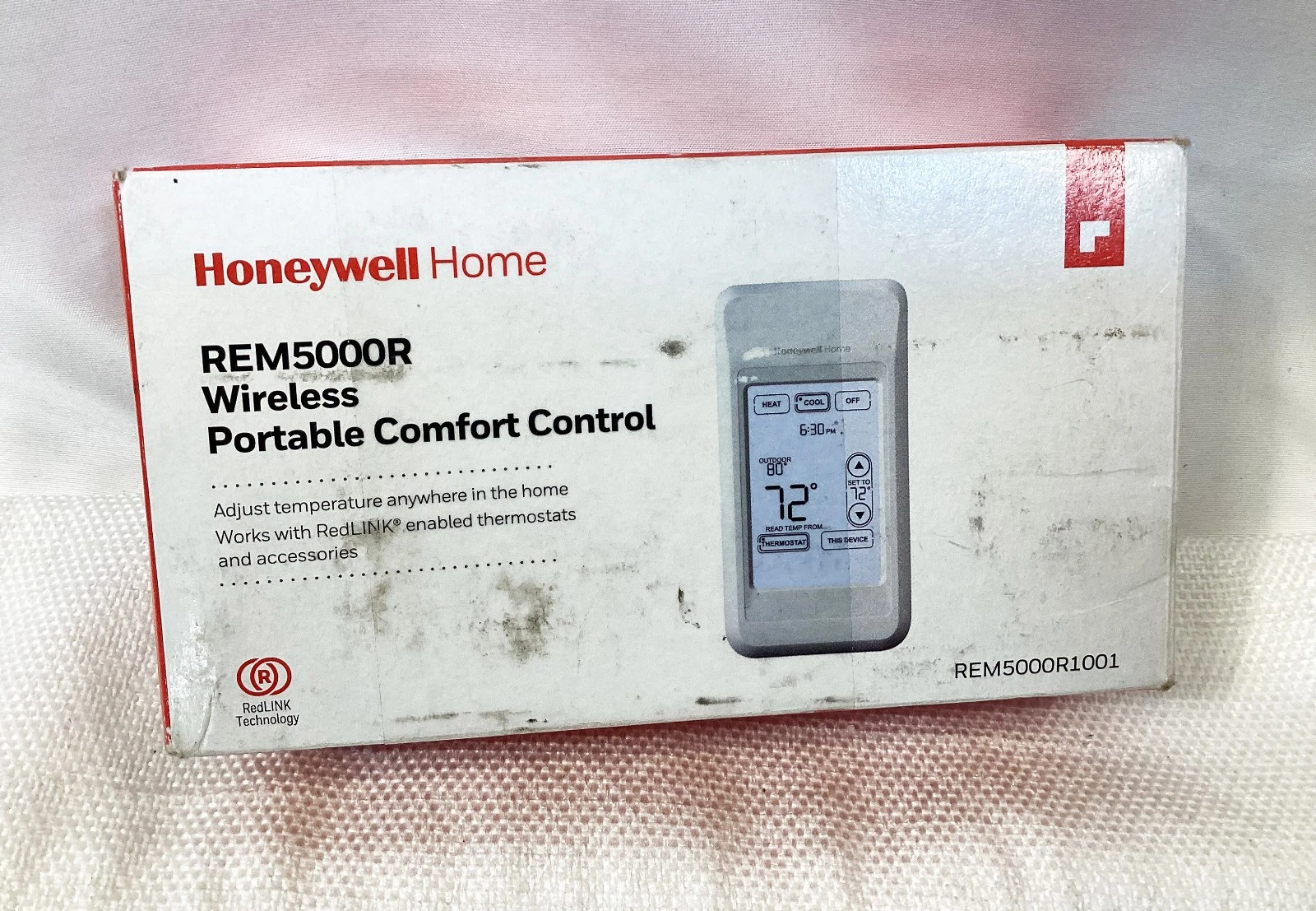 Honeywell REM5000R1001 Portable Comfort Control New Old Stock