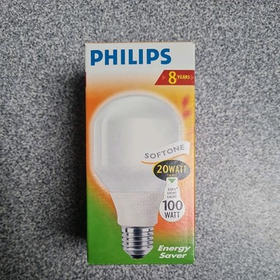 Philips Energiesparlampe *6er Pack* AGL E27, 20W, warmweiß, 1160 Lumen  *Neu*