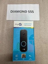 myQ Video Doorbell 2K Camera, Batt or Wired, Color Night Vision, Live View #0143