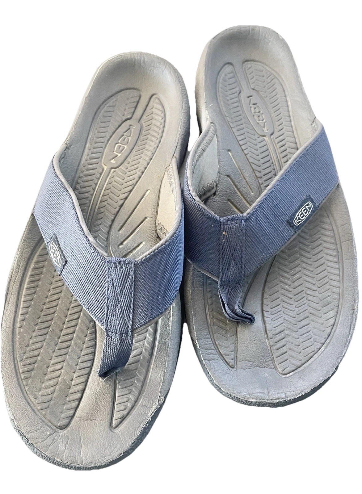 KEEN Sandali da spiaggia infradito Kona da uomo blu taglia 7 5 usati in ottime condizioni