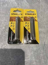 Image of 2 packs of stanley double ended flip screwdriver bits STA61382