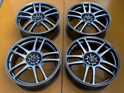 JDM RAYS UNITED ARROWS WR JAPAN 18 187.5JJ+45 100/114.3-5H 4-Book Set No Tires