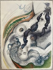 Original Lithographie von Salvador Dali. Casanova, jahre 1967.