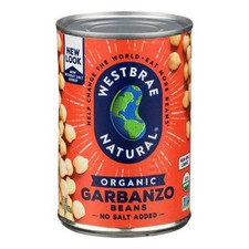Haricots Garbanzo Bio 15 Oz (Caisse De 12) Par Westbrae