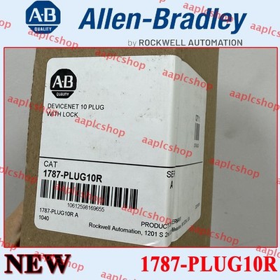 NEW PLC AB 1787-Plug10R DNet Open Style 10 Position Connector US Stock Free Ship