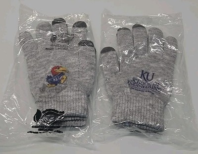 KU University Of Kansas Gloves School Of Engineering Kansas Jayhawks Mens Akron