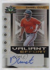 2023 Leaf Eclectic Valiant Effort Silver Prismatic 3/10 Daniel Cuvet Auto 13u1