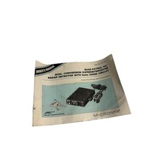 Micronta Road Patrol XK Cat. No. 22-1617 Manual Vintage