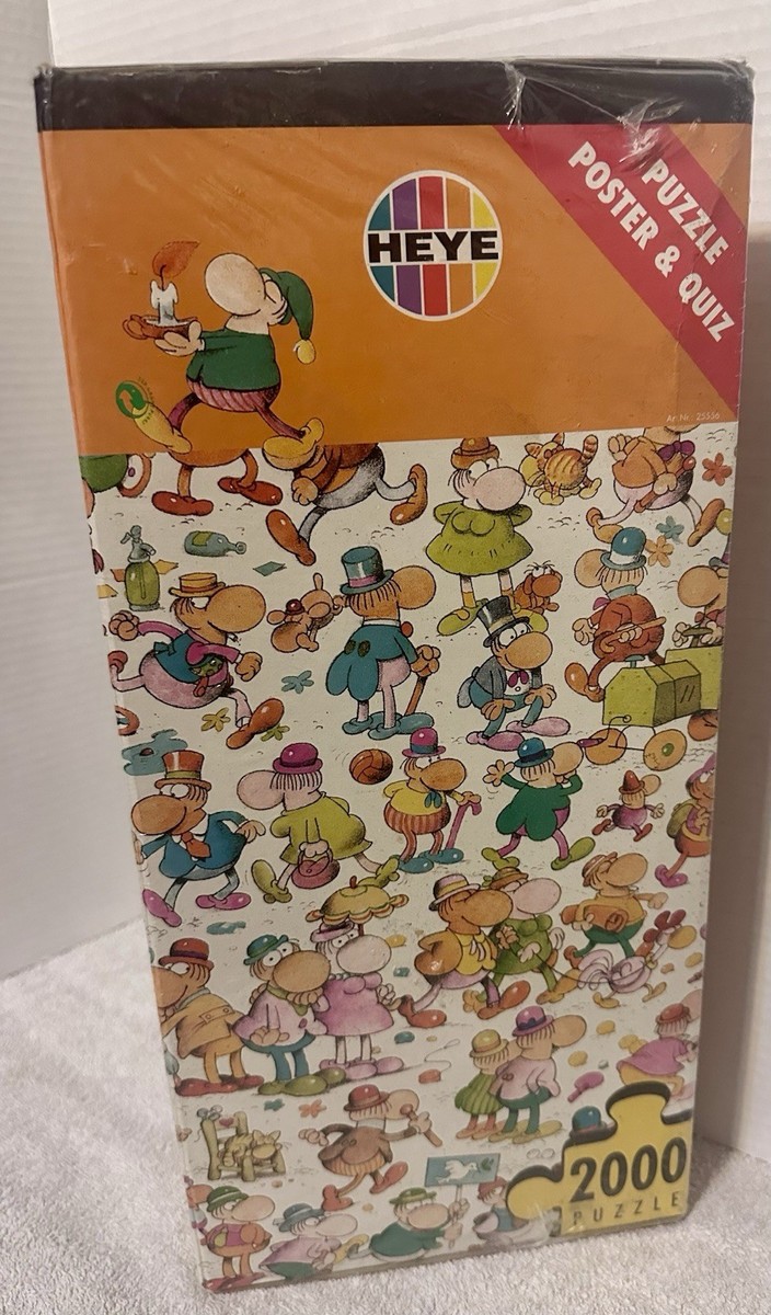 Heye Mordillo Count and Smile Puzzle 2000 Pieces New* RARE!! | eBay