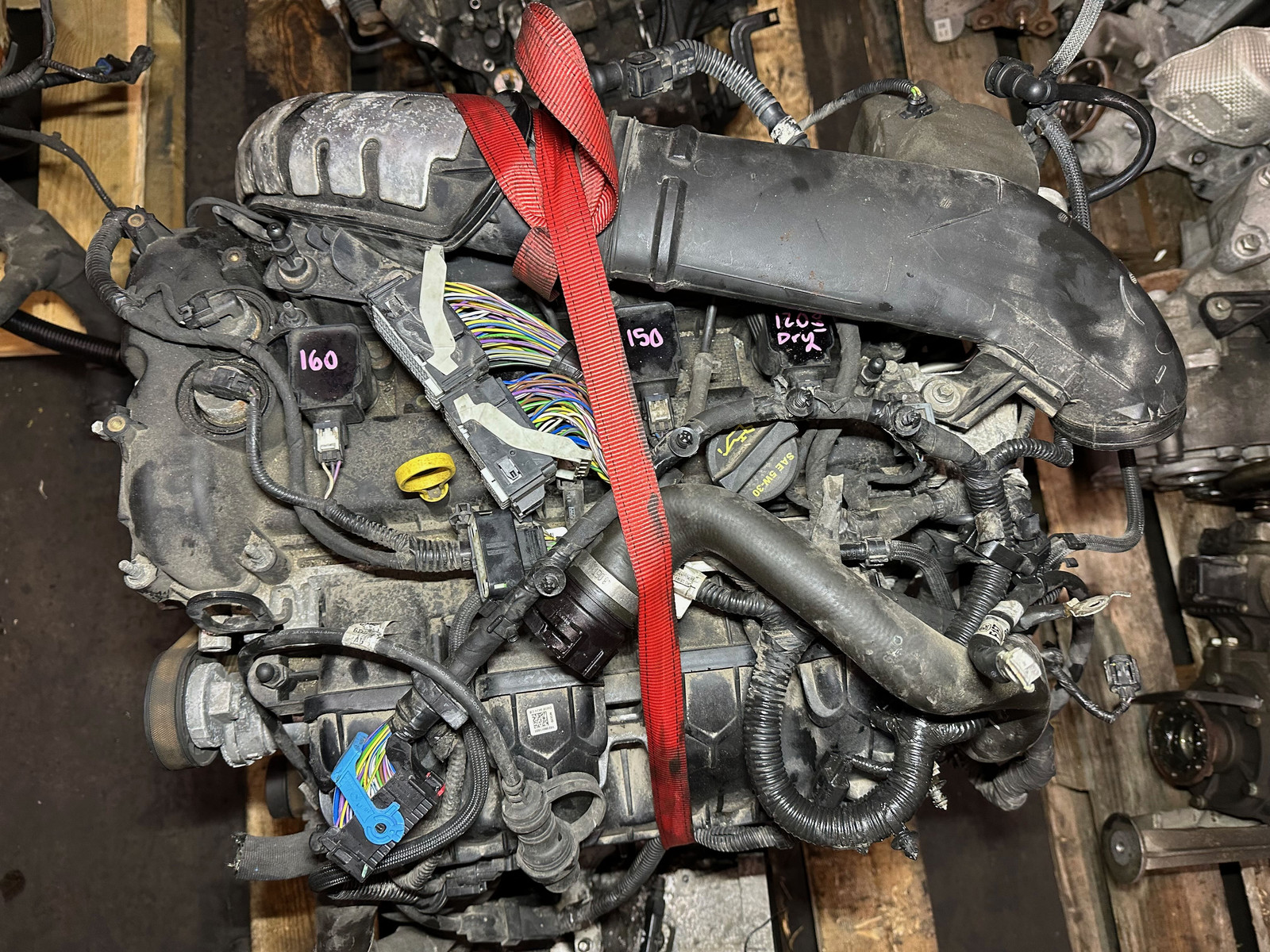 15-18 Ford Focus ST 2.0L Turbo Engine 106K R9D Motor VIDEO C346 OEM 2.0T