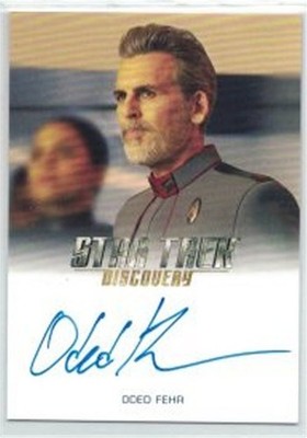 Star Trek Discovery Season 3 auto card 	Oded Fehr