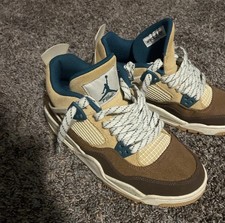 Jordan Air Jordan 4 Men s Mid Top Leather Lac...