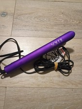 Soleil Professional Solid Ceramic Flat Iron Purple High Quality Very Good