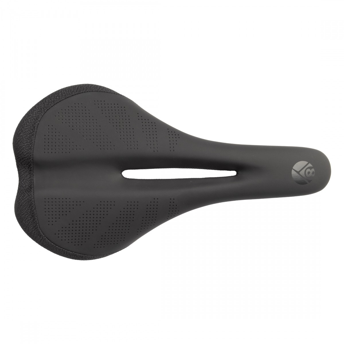 Origin8 Throne Flo All-Road Gravel Bike Saddle - Comfortable Nylon Base, Cr-Mo