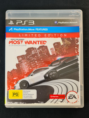 Need for Speed: Most Wanted Limited Ed (PS3) ~ Complete / Very Good Condition