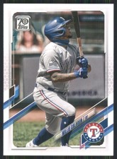 2021 Topps #115 Willie Calhoun Texas Rangers 51365