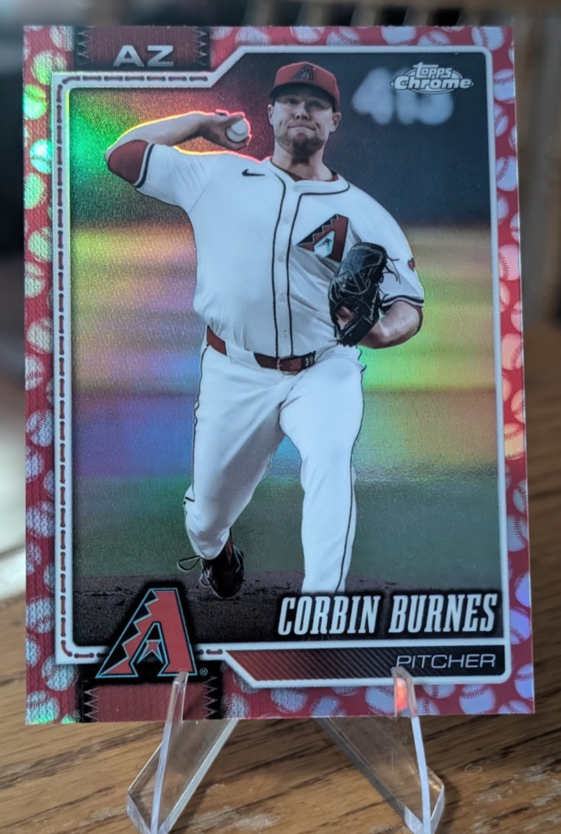 CORBIN BURNES - 2026 Topps Chrome Baseball Border Variation #237