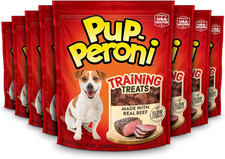 Training Dog Treats, Original Beef Flavor, 5.6 Ounce Pack of 8 , Made with Real