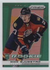 2013-14 Panini Prizm Green Prizm Nick Bjugstad #244 2a8