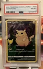 2021 Pokémon Celebrations Pikachu Full Art Holo PSA 8 Mint 005/025
