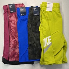 DSG/Nike Boys Youth Shorts Lot Of 4 Size XL Various Colors Styles