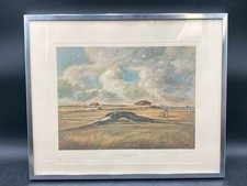 Limited Edition Stone Bridge Swilcan Burn St. Andrews Golf Print, Framed 154/500
