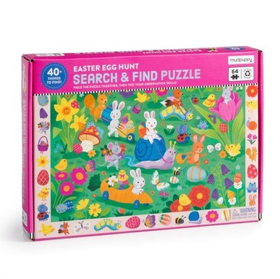 Easter Egg Hunt 64 Piece Search  Find Puzzle by Mudpuppy 9780735387560