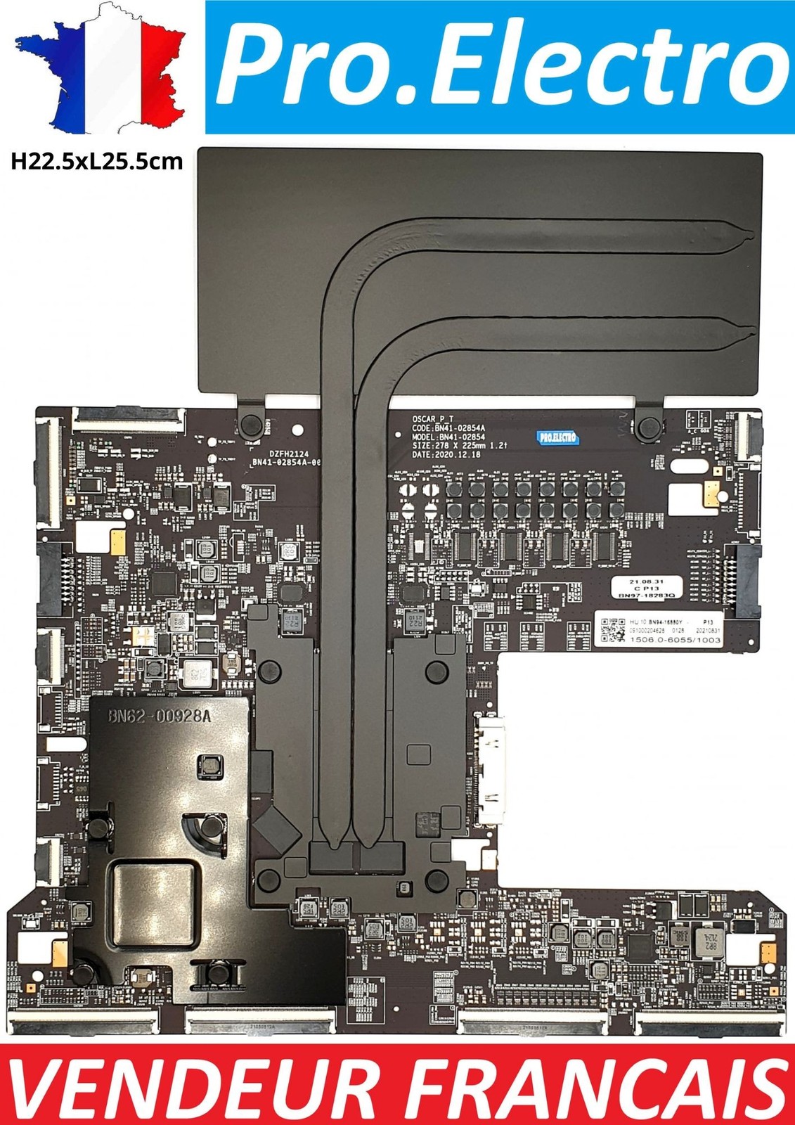 Carte principale BN41-02854A Samsung pour retrouver une image 8K fluide