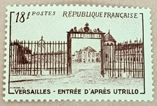 5D1-Timbre France YT 939 neuf * année 1952 "versailles"