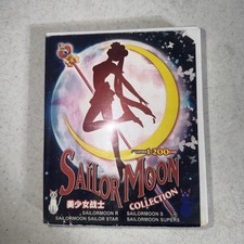 Sailor Moon DVD Season 1 2 3 4 5 Collection Episodes 1-200  3 Movies NTSC Rare