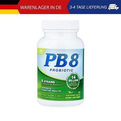 Nutrition Now, PB 8  Probiotic, Probiotikum, 120 pflanzliche Kapseln (7 Milliard