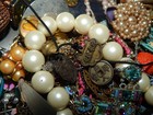 Junk Drawer Lot 2lbs Broken Vintage-Now Jewelry for Crafts Repairs — photo 4