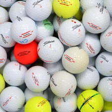 Titleist TruFeel Golf Balls Grade B White and Optic Mixed Lake Balls 24 Pack