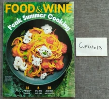 FOOD & WINE Magazine AUGUST 2025 PEAK SUMMER COOKING 31 New Recipes 15 White