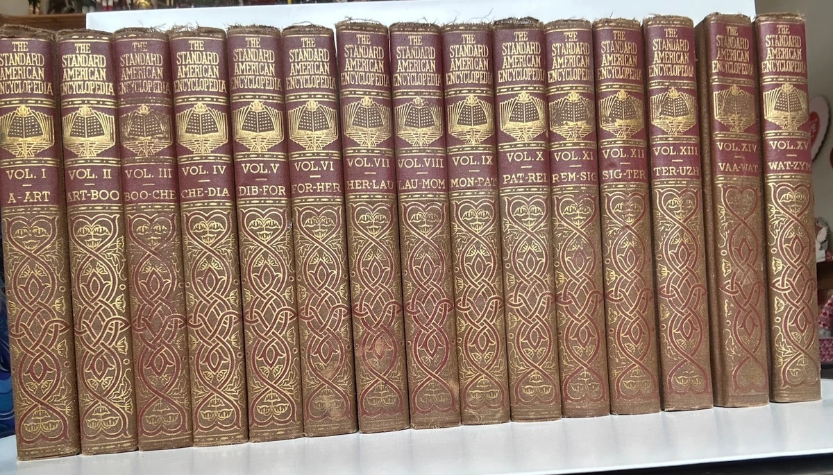Encyclopedias Americana 1900-1949 Antiquarian & Collectible Books