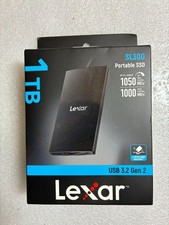 Neuf 1tb 1to Disque dur externe portable ssd Magnetic Lexar SL300 Usb C 3.2