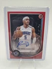 2025-2026 Bowman Basketball RED #d 2/5 Autographed Paolo Banchero Orlando Magic