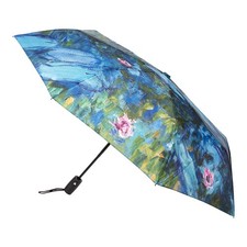 NEW Clifton Auto Open Umbrella Waterlilies