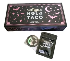 SAFIYA x HOLO TACO *EMPTY* Collection Box + Bat Glitters Pack + HT Logo Sticker