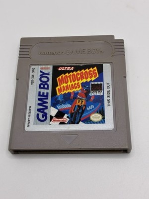 Motocross Maniacs Nintendo GameBoy Cartridge Game Authentic Tested Working