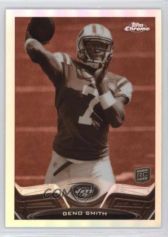 2013 Topps Chrome Sepia Refractor 44/99 Geno Smith #21 4f5