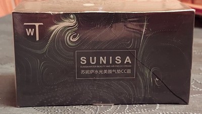 Sunisa Waterproof Water Beauty & Air Pad CC Cream Foundation - Sealed Box