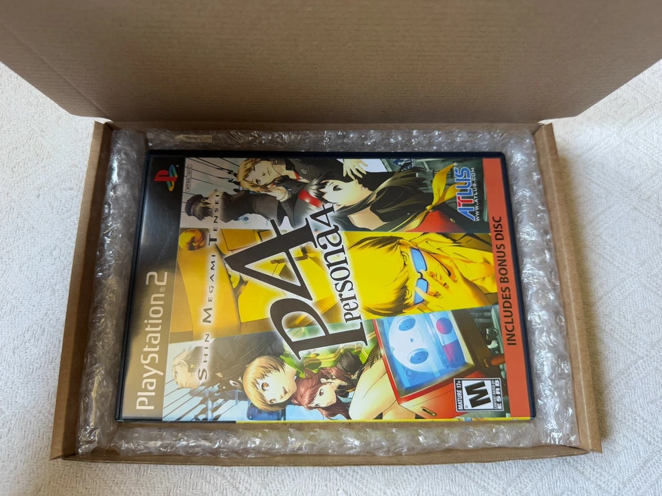 Persona 4 PS2 - NTSC-U/C USA VGC CIB with Soundtrack - High Quality Packing - Image 3 of 4