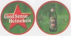 1 HEINEKEN BEER MAT BEERCOASTER SOUS BOCK VILTJE