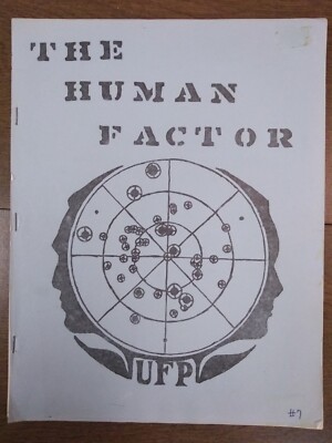 the human factor UFP Star Trek Zine Fanzine TOS 1981 Vintage