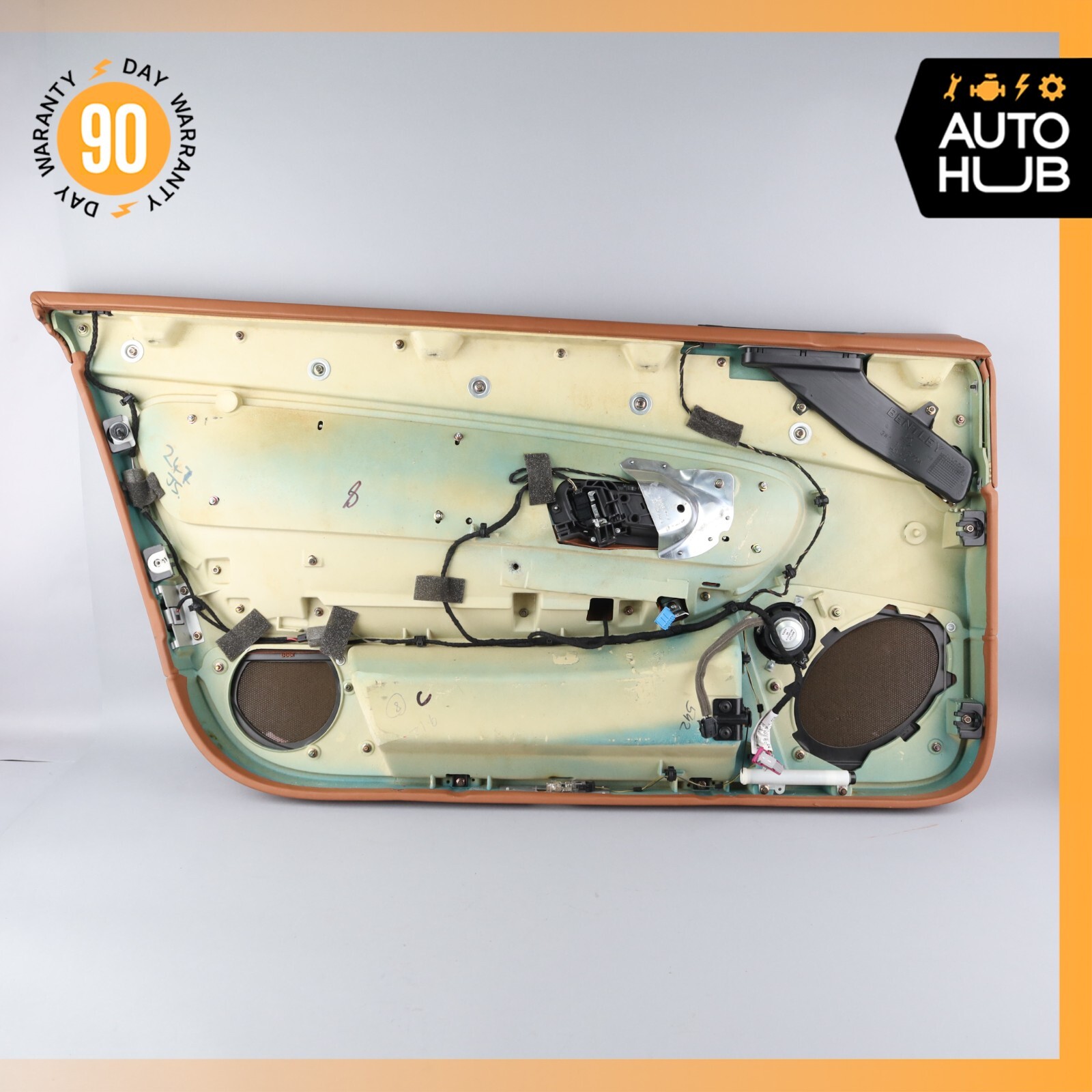 03-10 Bentley Continental GT Right Side Interior Door Panel Brown OEM 53k