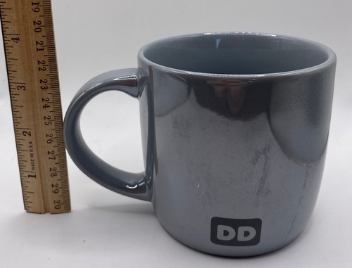 Dunkin Donuts Light Gray Holiday Snowflake Mug 2014 - Picture 2 of 6