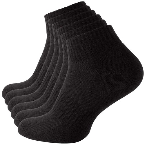 6 Paar Quarter Sportsocken Mesh-Strick, Laufsocken, Kurzsocken mit Frotteesohle - Bild 8 von 19