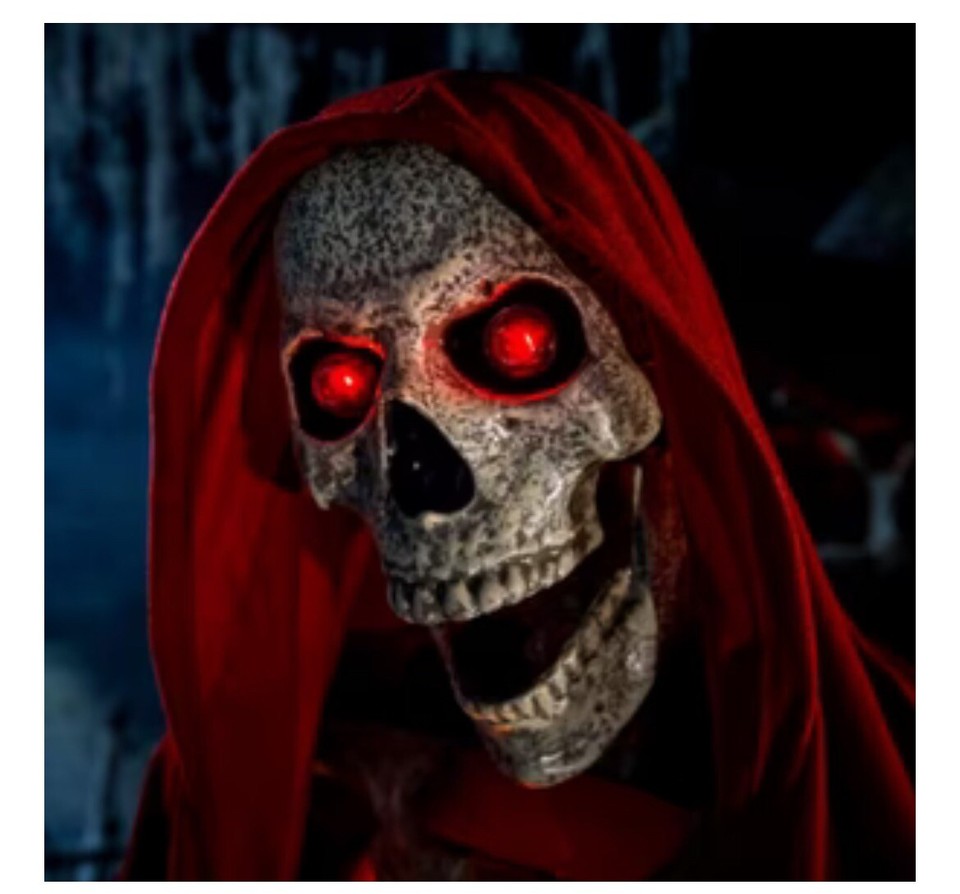 Home Accents Holiday 8 ft. Animated Smoldering Reaper of Souls